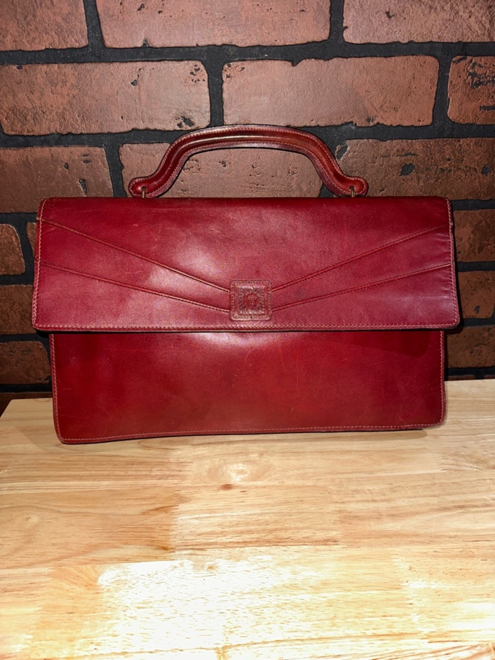 Vintage Anne Klein for Calderon Briefcase/Lap Top Bag